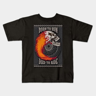 Died To Ride Kids T-Shirt